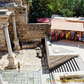 View from top of Hadrian's Gate