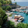 View of Antalya Yacht Harbour