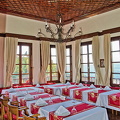 Elegant setting of the Sultan Hanim Mansion restaurant