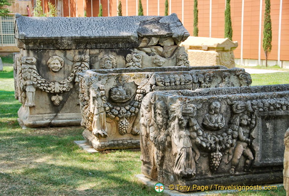 Sarcophagi at Aphrodisias