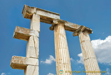 Columns of the Temple of Aphrodite