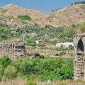 Roman aqueduct in Aspendos