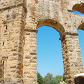 Roman aqueduct in Aspendos