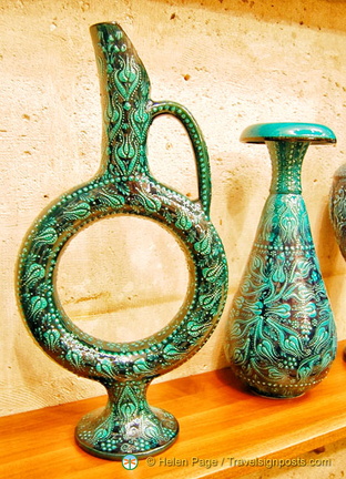Wine jug and vase