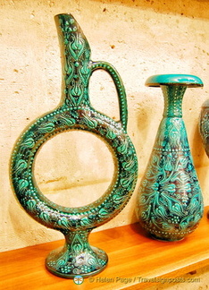 Wine jug and vase