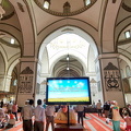 Technology at work at the Ulu Camii.