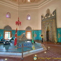 View of the Green Tomb hall
