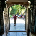 Green tomb entrance
