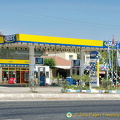Petrol station opposite the Camlik Train Museum