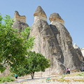 A family of fairy chimneys