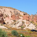 Pink rock formations of Rose Valley