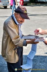 A long-time seller of postcards. Make sure you buy from him