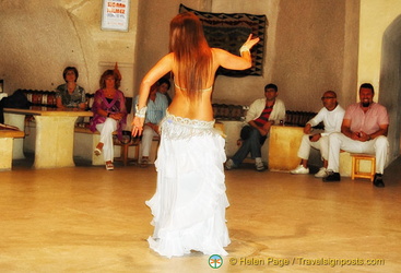 The traditional Turkish belly dance
