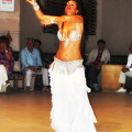 Belly dancer doing her routine