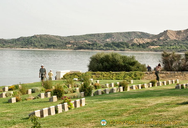 Cemetery on the Gallipoli peninsula