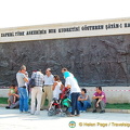 A memorial to the Turkish military spirit and might