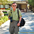 Tony leaving the Gordion museum
