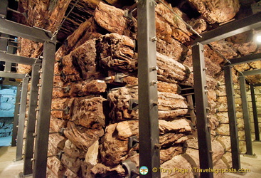 Wood chamber of Midas tomb