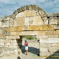 Walking through the Southern Byzantine Gate