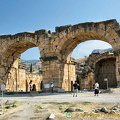 The Basilica Bath was converted into a church around 6th century AD