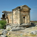 Shaped like a small temple, this lst century AD tomb is one of the best preserved of the North Necropolis.