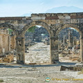 Arch of Domitian - the main thoroughfare of Hierapolis