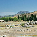 View of northern necropolis site