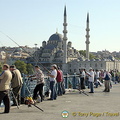 The Waterfront and Galata Bridge, Istanbul, Turkey