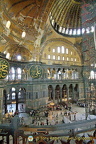 Inside Hagia Sophia