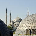 Domes and minarets of Hagia Sophia
