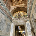 The 6th century Emperor Door is the largest door of Hagia Sophia