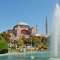 Around Sultan Ahmet, the Blue Mosque and Hagia Sofia, Istanbul, Turkey