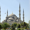 Around Sultan Ahmet, the Blue Mosque and Hagia Sofia, Istanbul, Turkey