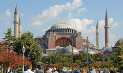 View of Hagia Sophia