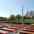 Seats in Sultanahmet Square