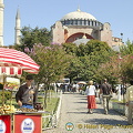 Around Sultan Ahmet, the Blue Mosque and Hagia Sofia, Istanbul, Turkey