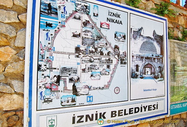 Map of Iznik