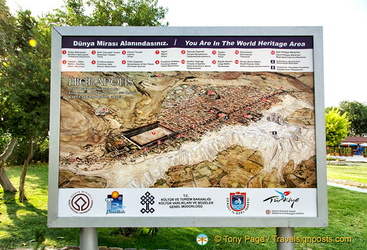 Map of Hierapolis
