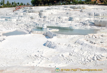 There are 17 hot water springs in Pamukkale