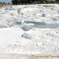 There are 17 hot water springs in Pamukkale