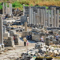 Impressive reconstruction works at Perge