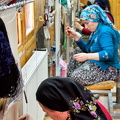 Women weavers at work