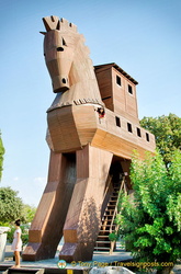That's me in the Trojan horse