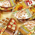 Trays of Turkish delight and other Turkish sweets