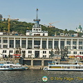 Arriving in Kyiv (Kiev) by river