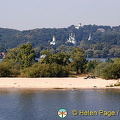 Arriving in Kyiv (Kiev) by river