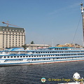 Arriving in Kyiv (Kiev) by river