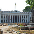 Odessa - Ukraine (1161 visits) Renovations in the grounds of the City Hall Odessa - Ukraine