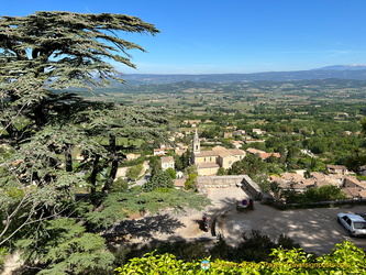 Valley view from Bonnieux belvedere