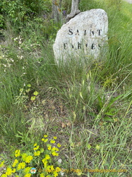 Marker for Saint-Eyries